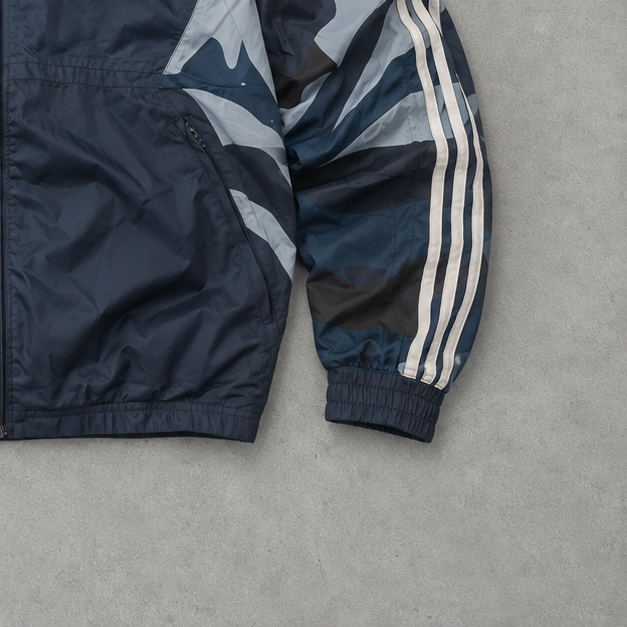Adidas Windbreaker Marineblau Limited (S)
