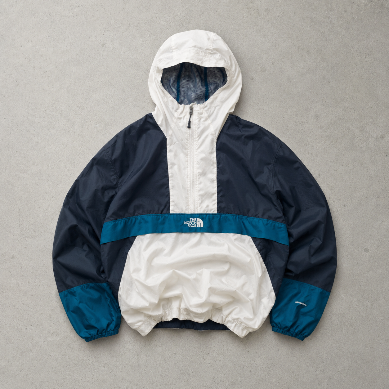 The North Face Track Jacket Blue, White Rare (L)