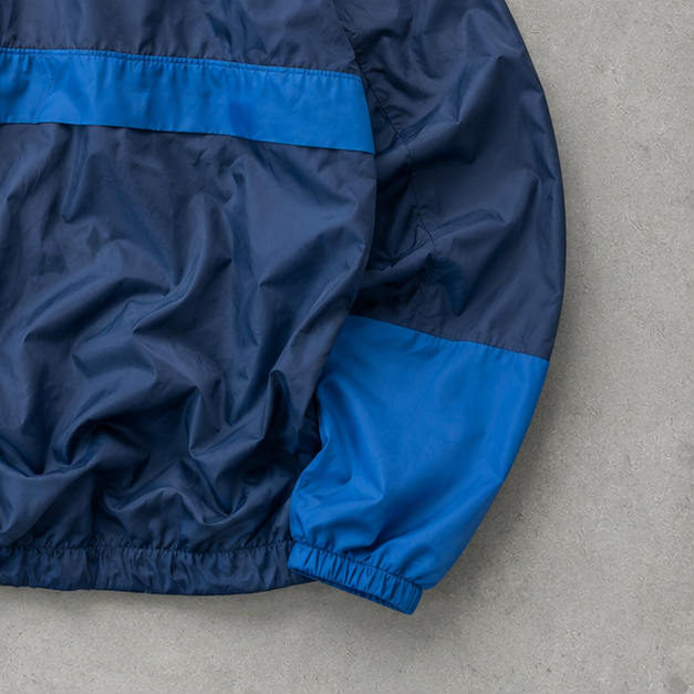 The North Face Track Jacket Blue, White Rare (L)