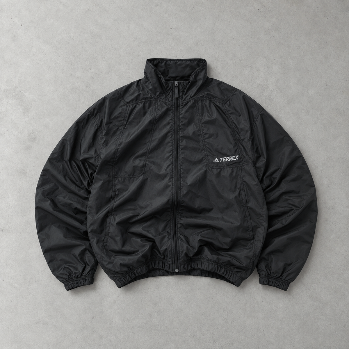 Veste de survêtement Adidas noire rare (L)