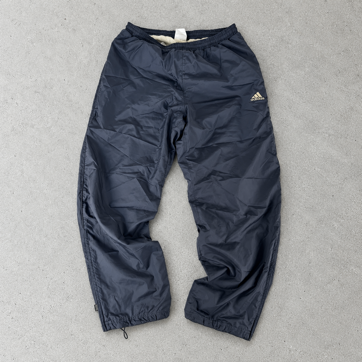 Y2K Adidas Track Pants Marineblau Rare (M)