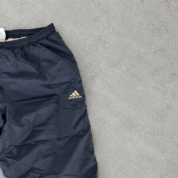 Y2K Adidas Track Pants Marineblau Rare (M)
