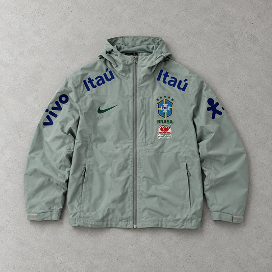 Brasilien Nike Windbreaker Mintgrün Limited (S)