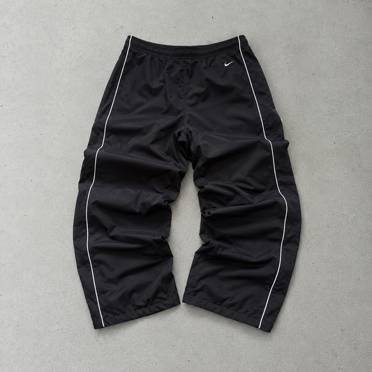 Y2K Nike Track Pants Black Rare (M)