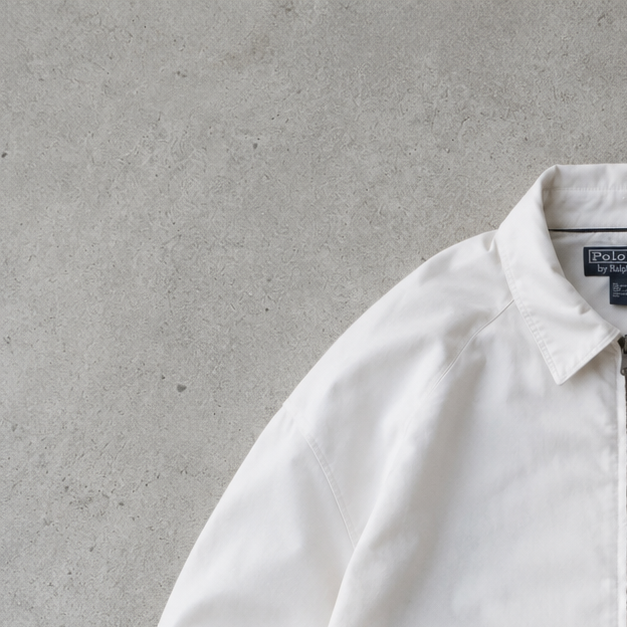 Ralph Lauren Windbreaker White Rare (M)