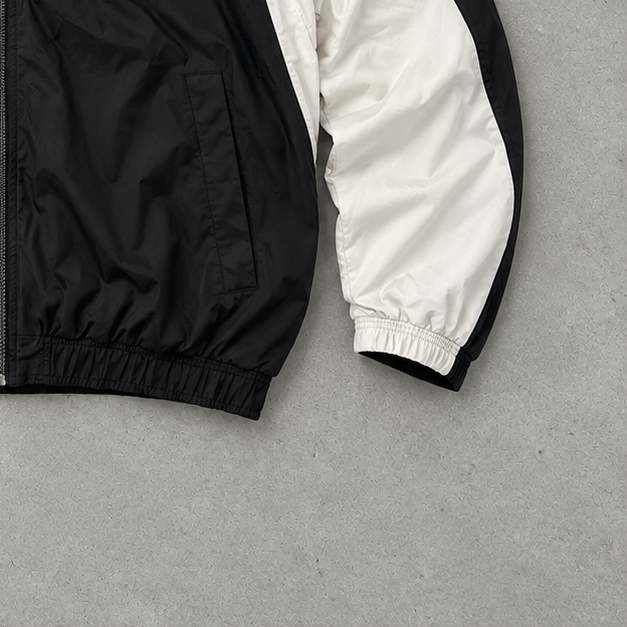 Adidas Puffer Jacket Black / White Rare (M)