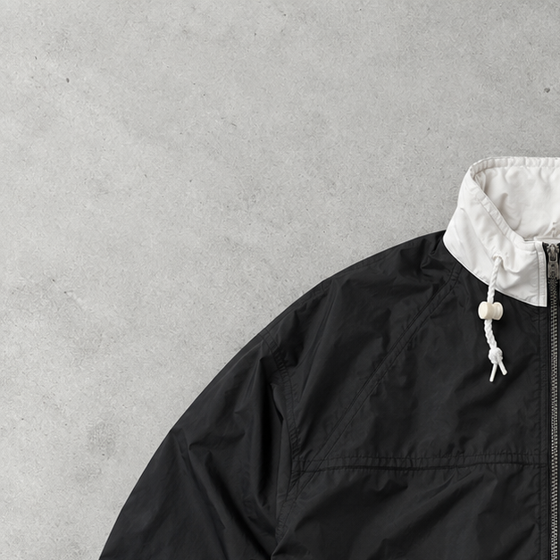 Adidas Puffer Jacket Black / White Rare (M)