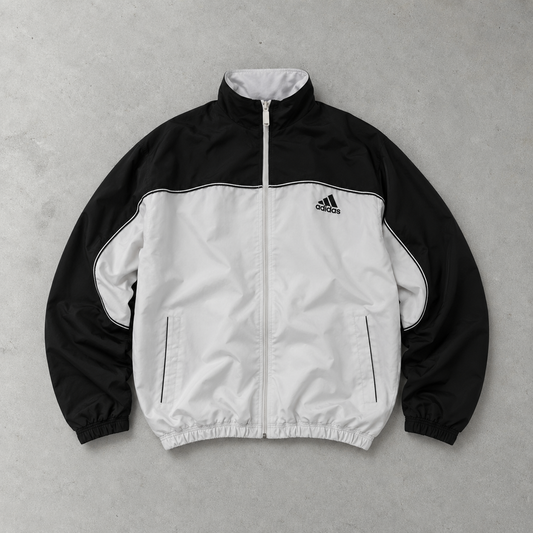 adidas Windbreaker Weiß, Schwarz Rare (L)
