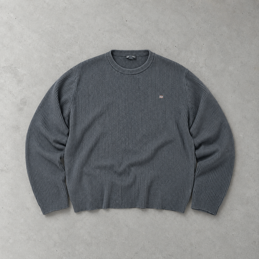 Ralph Lauren Sweater Marineblau Stitched Logo Limited (XL)