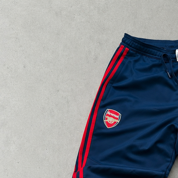 Arsenal ADIDAS Rain Pants Red / Navy Rare (L)