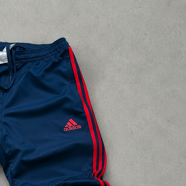 Arsenal ADIDAS Rain Pants Red / Navy Rare (L)