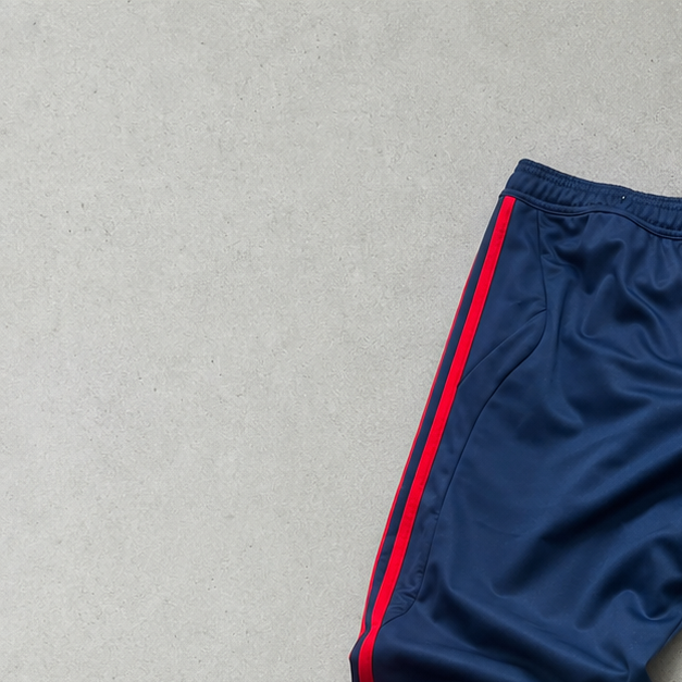 Arsenal ADIDAS Rain Pants Red / Navy Rare (L)