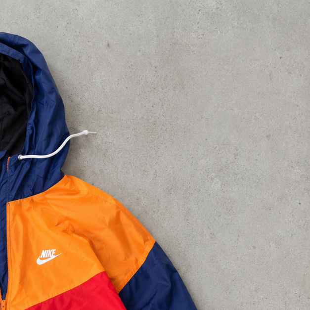 Nike Windbreaker Orange, Red Rare (Size XL)