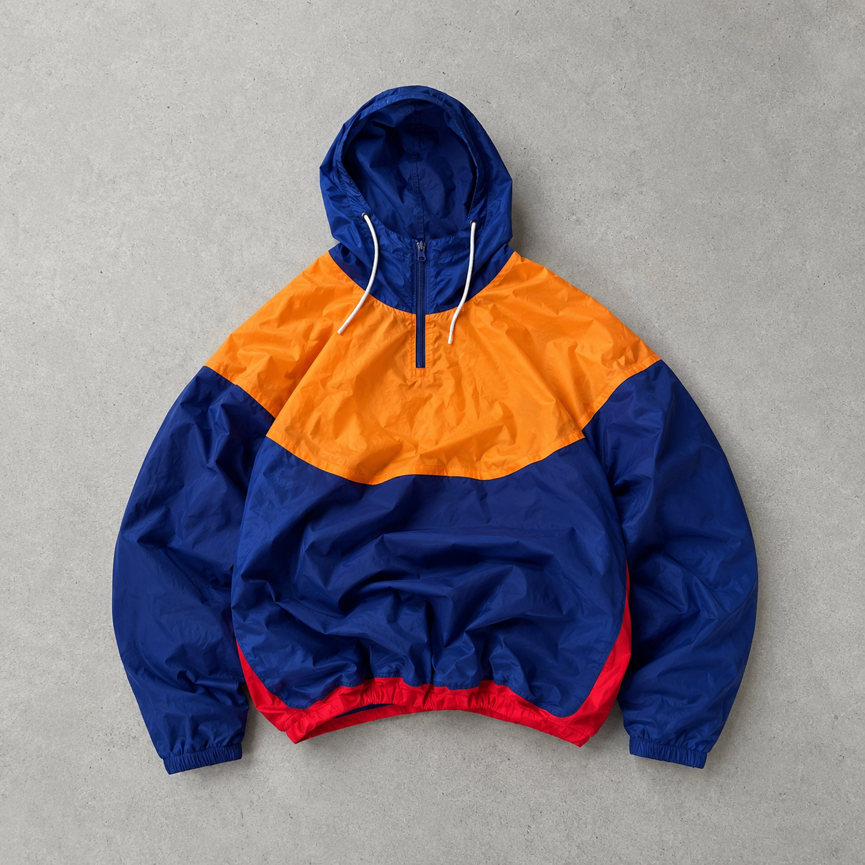 Nike Windbreaker Orange, Red Rare (Size XL)