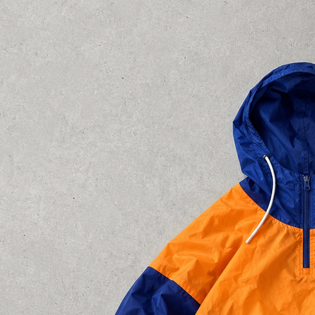 Nike Windbreaker Orange, Red Rare (Size XL)