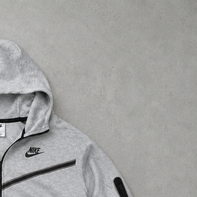 Nike Tech Fleece Jacket Grau Rare (Size S)