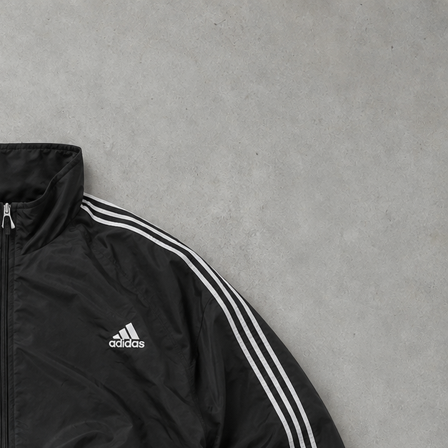 Veste de survêtement Adidas noire édition limitée (M)