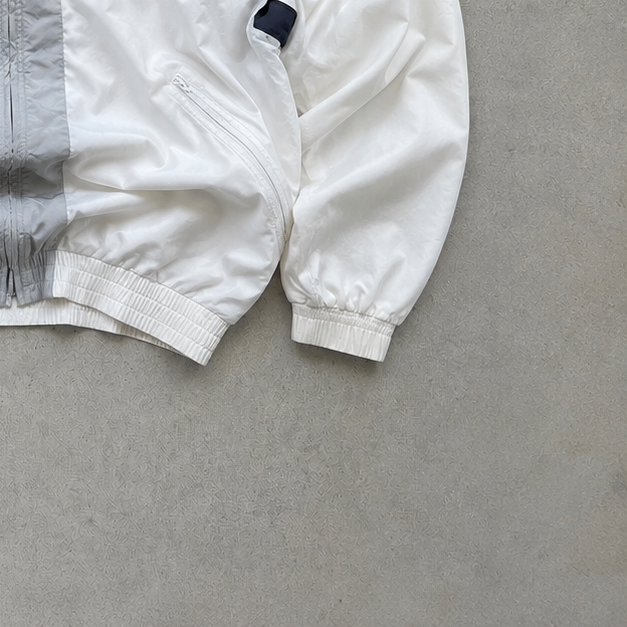 Y2K Reebok Hoodie White / Grey Rare (L)