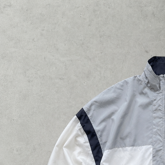Y2K Reebok Hoodie White / Grey Rare (L)