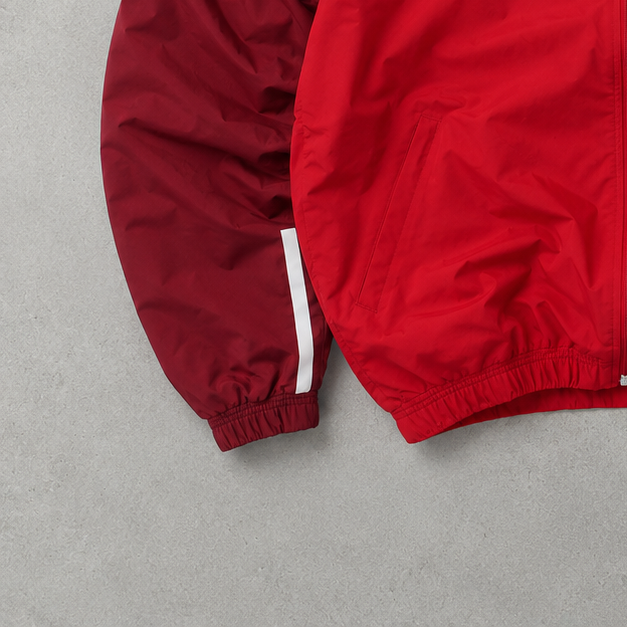 FC Annecy Adidas Windbreaker Rot, Burgunderrot Limited (Size S)