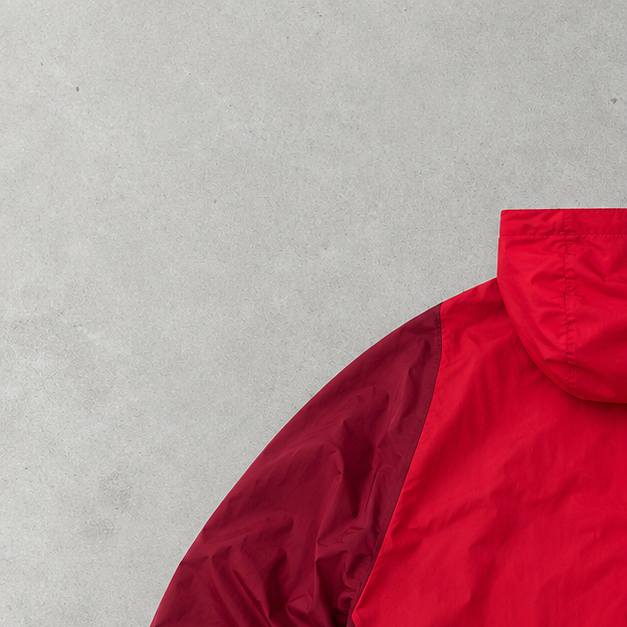 FC Annecy Adidas Windbreaker Rot, Burgunderrot Limited (Size S)