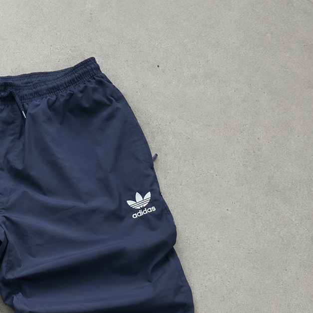 Y2K Adidas Track Pants Marineblau Rare (Size L)