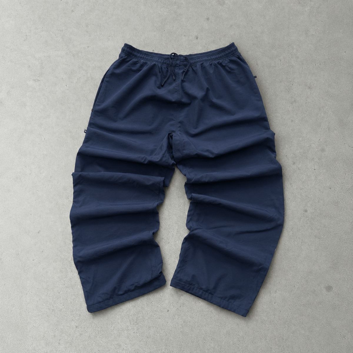 Y2K Adidas Track Pants Marineblau Rare (Size L)