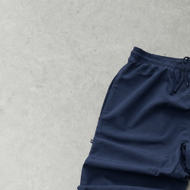 Y2K Adidas Track Pants Marineblau Rare (Size L)