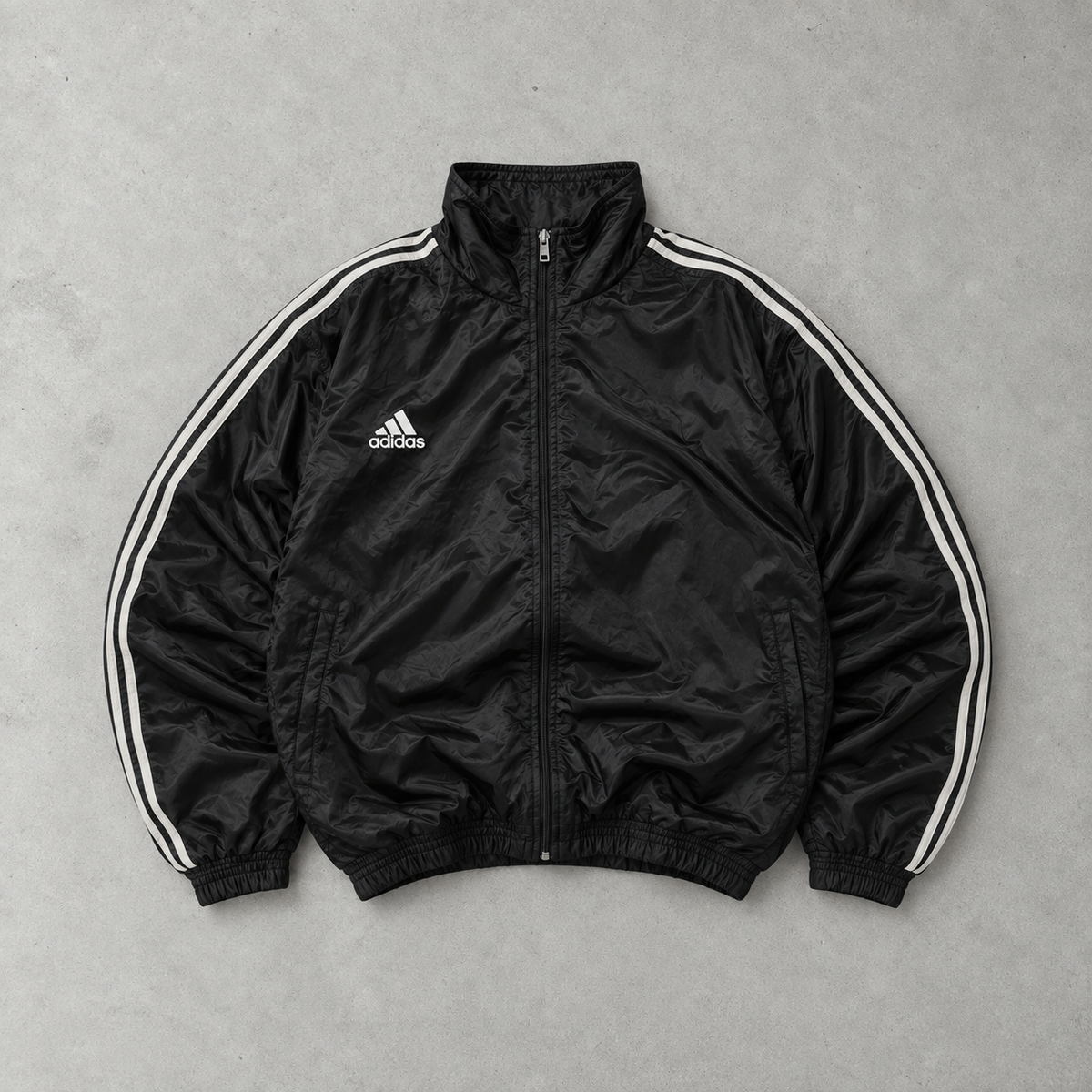 Adidas Track Jacket Black/White Rare (XL)
