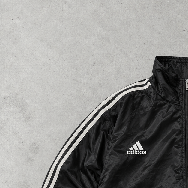 Adidas Track Jacket Black/White Rare (XL)