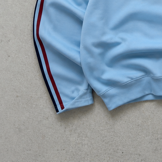 Germany Football Adidas Track Jacket Türkis Rare (M) Stitched Logo