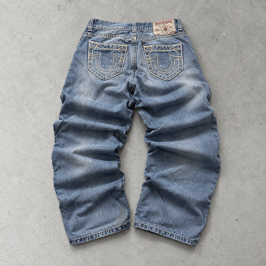 True Religion Straight Jeans Light Blue Limited (W32 | DE 48)
