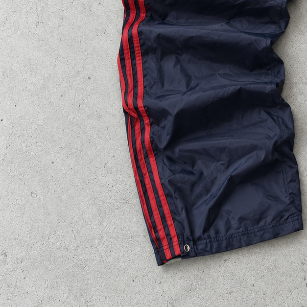 2000s Adidas Track Pants Marineblau Rare (M)