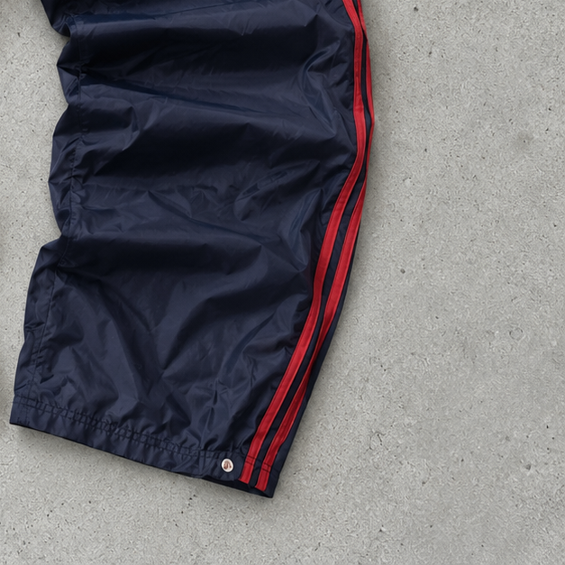 2000s Adidas Track Pants Marineblau Rare (M)
