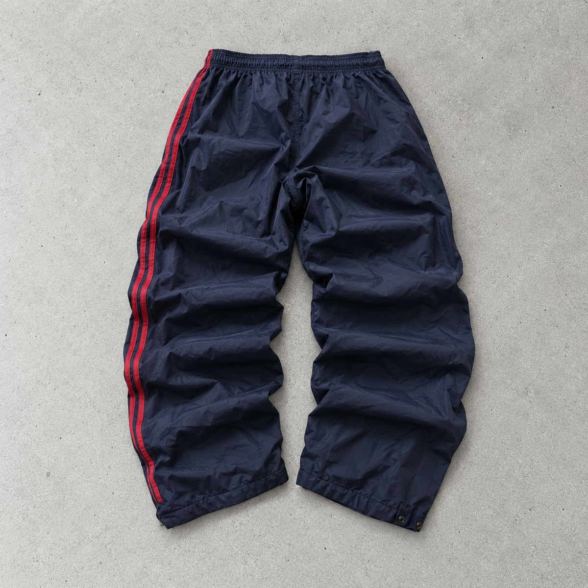 2000s Adidas Track Pants Marineblau Rare (M)
