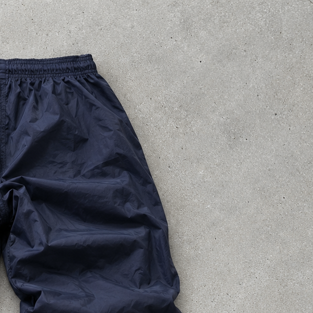 2000s Adidas Track Pants Marineblau Rare (M)