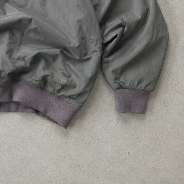 Y2K Nike Windbreaker Black Grey Rare (XL)