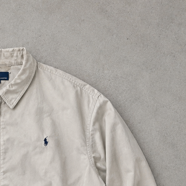 Ralph Lauren Harrington Jacket Creme Rare (L)