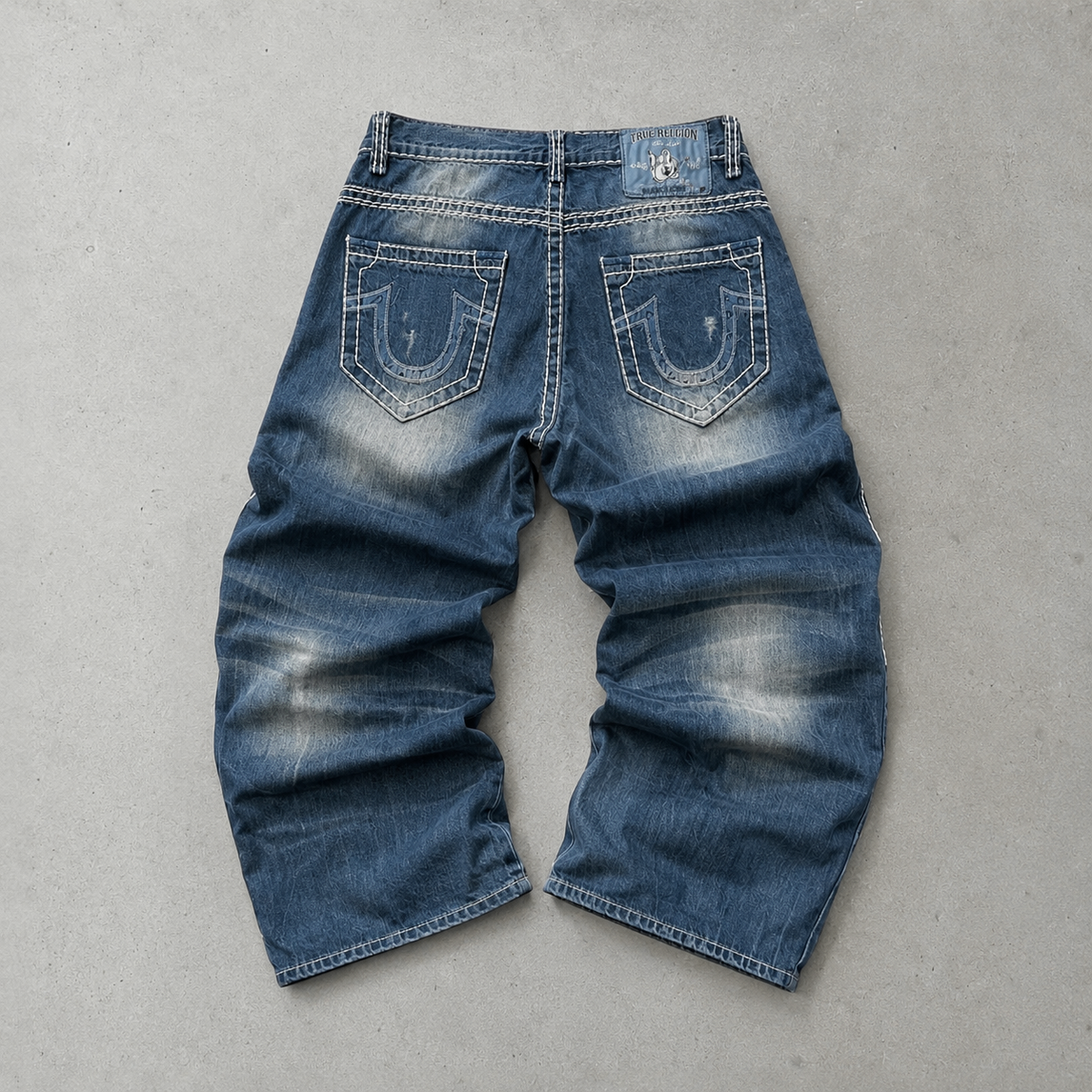 True Religion Ricky Super T Jeans Blau Limited (M)