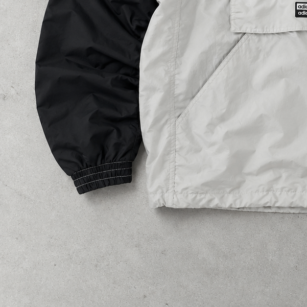 adidas Windbreaker Weiß, Schwarz Rare (M)