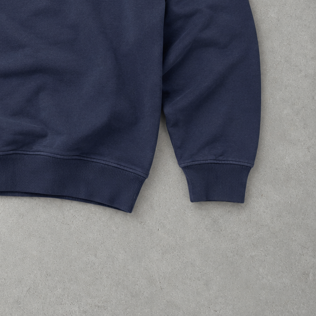 Ralph Lauren Sweater Marineblau Stitched Logo Rare (XL)
