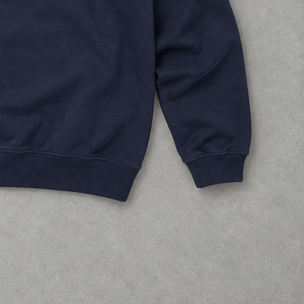 Ralph Lauren Sweater Marineblau Stitched Logo Rare (XL)