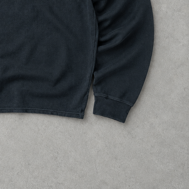 Polo Ralph Lauren Sweater Schwarz Rare (XL) Stitched Logo