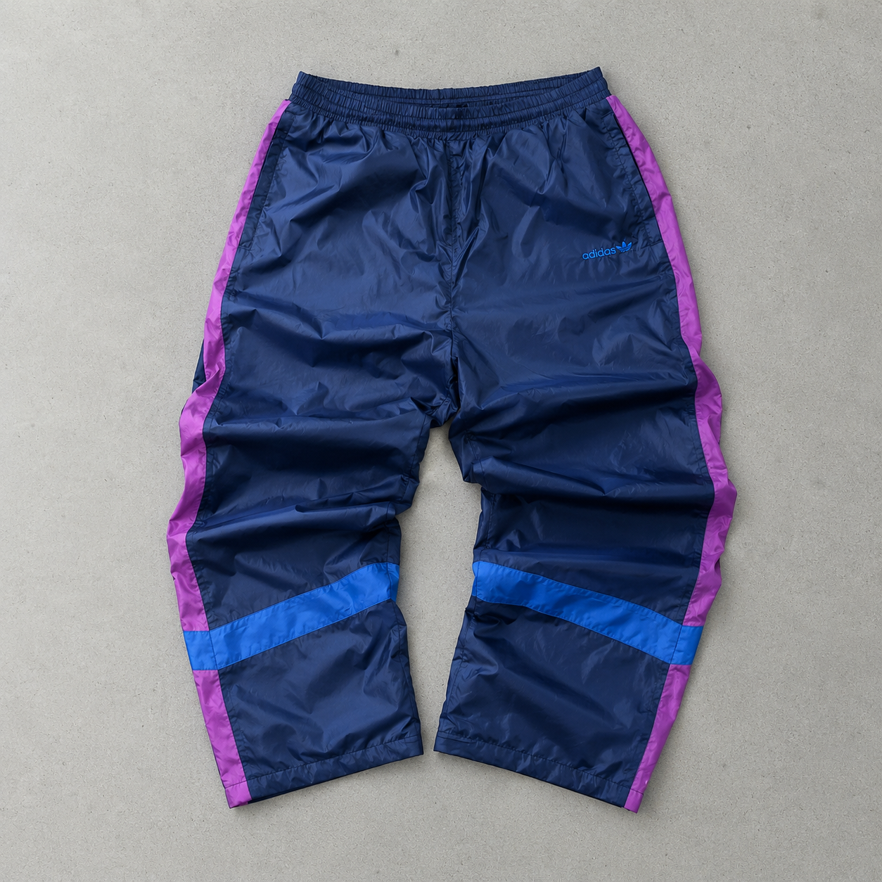 ADIDAS Rain Pants Purple / Navy Limited (L)