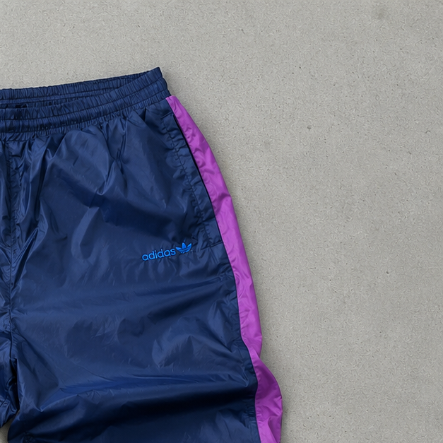 ADIDAS Rain Pants Purple / Navy Limited (L)