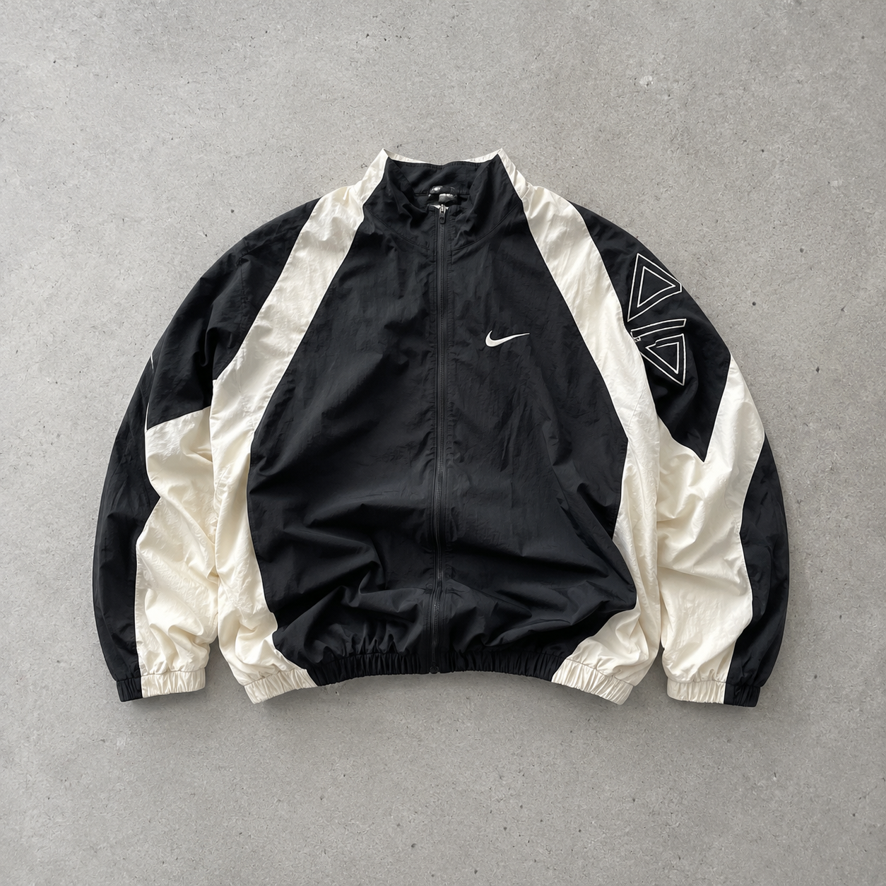 Nike Windbreaker Black White Limited (XXL)