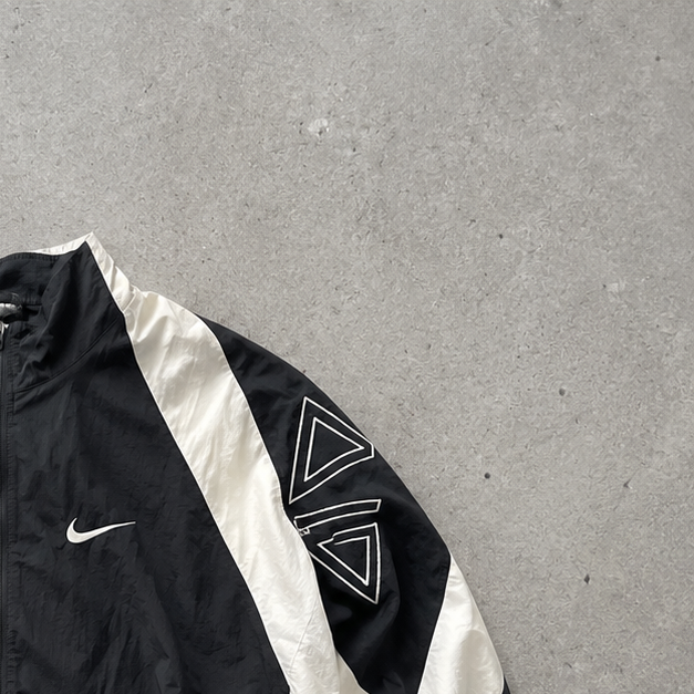 Nike Windbreaker Black White Limited (XXL)
