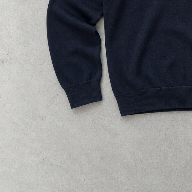 Ralph Lauren Sweater Marineblau Stitched Logo Limited (XL)