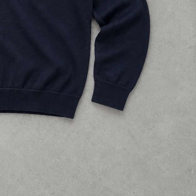 Ralph Lauren Sweater Marineblau Stitched Logo Limited (XL)