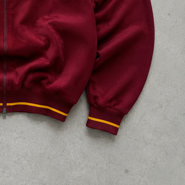 90s Y2K Nike Track Jacket Burgunderrot Limited (XL)